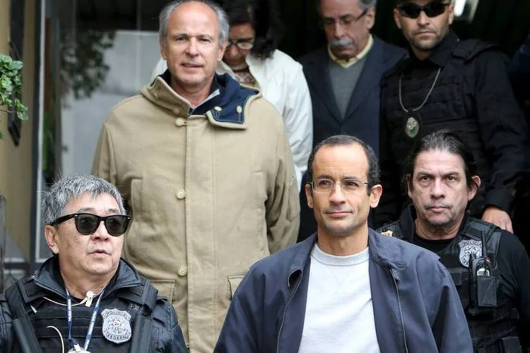 
	&quot;Japon&ecirc;s da Federal&quot; em pris&atilde;o de Marcelo Odebrecht: o sistema do game segue a linha do viciante Flappy Bird
 (Rodolfo Buher/ REUTERS)