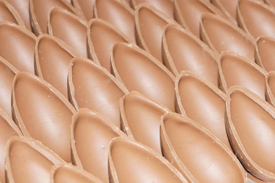 Os bastidores da produção dos ovos de páscoa Ofner