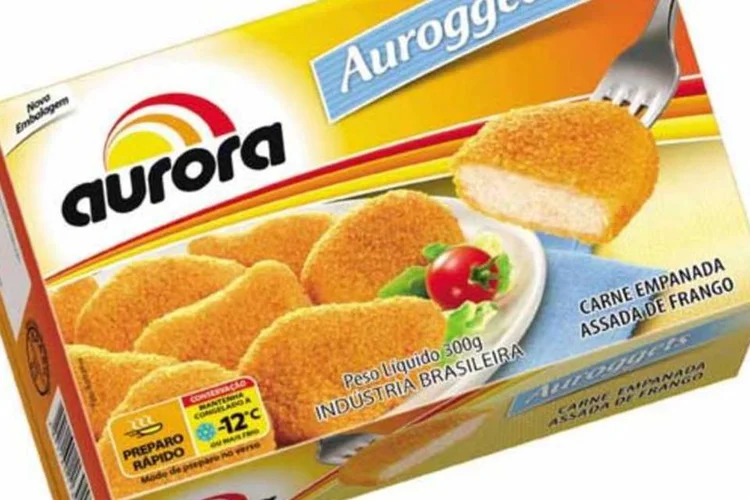 Produto da Aurora: empresa irá assumir controle da indústria de aves da catarinense Bondio (Divulgação/Divulgação)