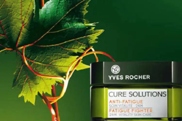 
	Produto da marca Yves Rocher: companhia tem como princ&iacute;pio desenvolver produtos de beleza de forma sustent&aacute;vel
 (Divulgação/Yves Rocher)