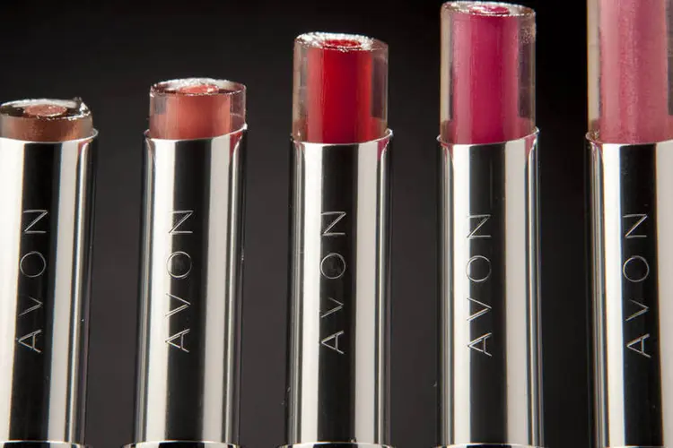 Produtos da Avon: rumores de aquisições, mesmo negados, fizeram o preço das ações da companhia saltar na NYSE (Scott Eells/Bloomberg)