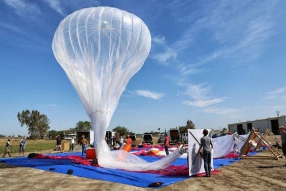 Sri Lanka será conectado aos balões de internet do Google