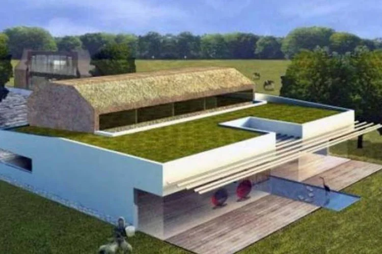 Projeto de casa "verde" do escritório C.F. Møller Architects (Divulgação/C.F. Møller Architects)