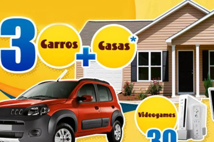 Os prêmios serão distribuídos em três sorteios realizados até 30 de maio (Reprodução)