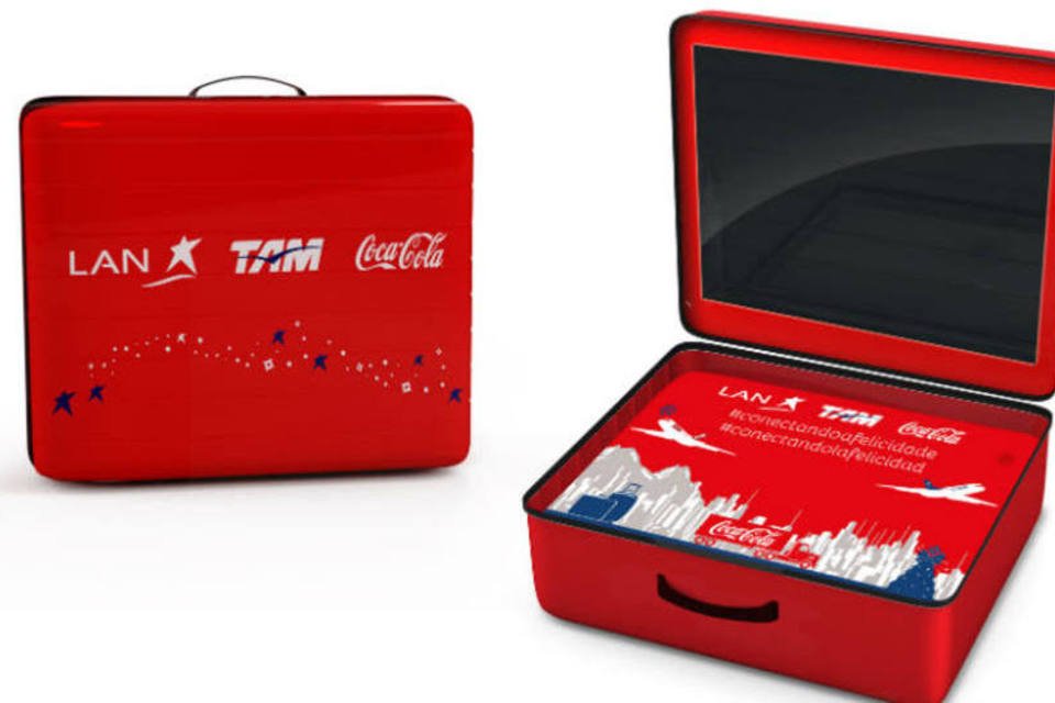 LAN, TAM e Coca-Cola lançam campanha de Natal