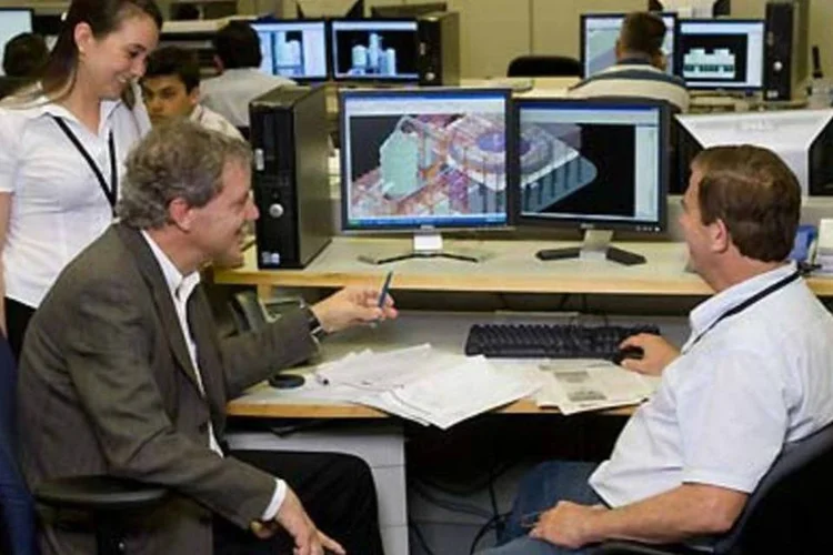 Funcionários da Promon: canais abertos para que todos dêem suas opiniões