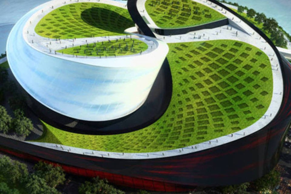 Projeto de prédio de ópera tem forma do Yin-Yang