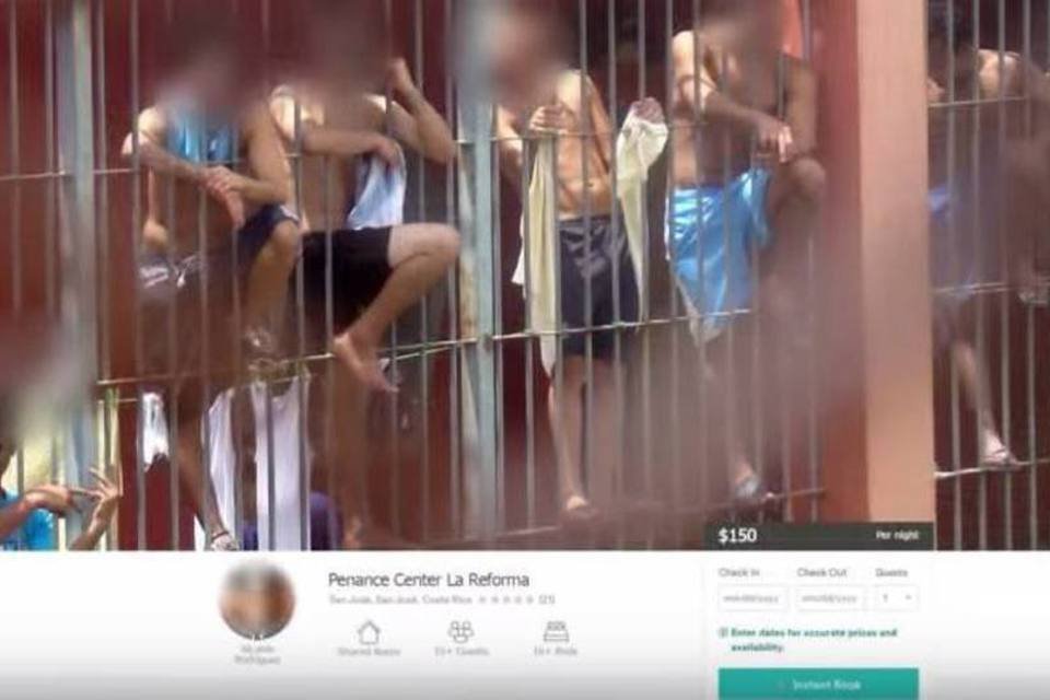 Airbnb oferece cadeia como opção de hospedagem