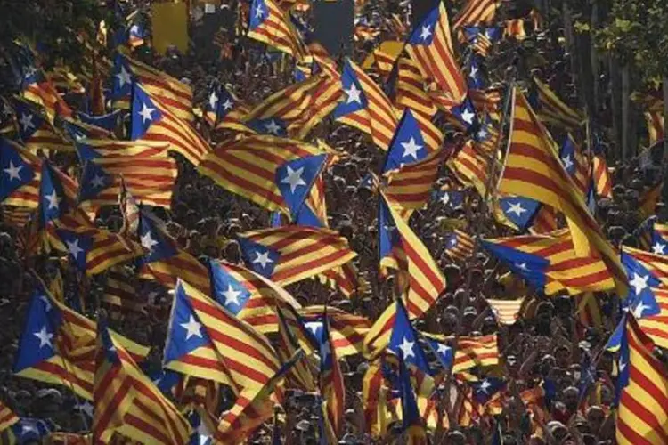 
	Separatistas da Catalunha: em vota&ccedil;&atilde;o n&atilde;o oficial, parte da popula&ccedil;&atilde;o da regi&atilde;o mostrou que deseja a independ&ecirc;ncia
 (Lluis Gene/AFP)
