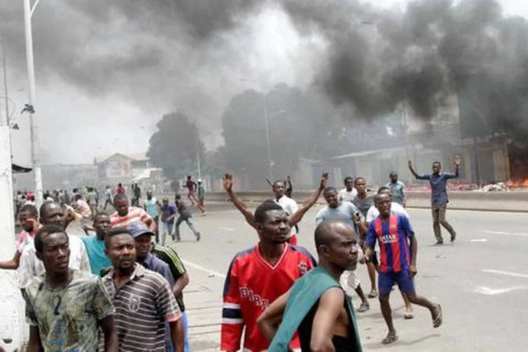 
	Congo: o Minist&eacute;rio do Interior informou que 17 pessoas morreram pela viol&ecirc;ncia
 (Kenny Katombe / Reuters)
