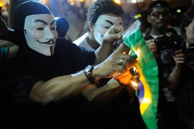 Ato no Rio: para Aldo Rebelo, protestos da última quinta tiveram motivações específicas (Fernando Frazão/Agência Brasil)
