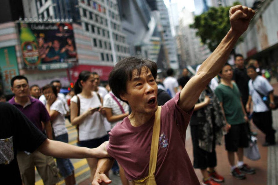 Apesar de princípio de acordo, protestos seguem em Hong Kong