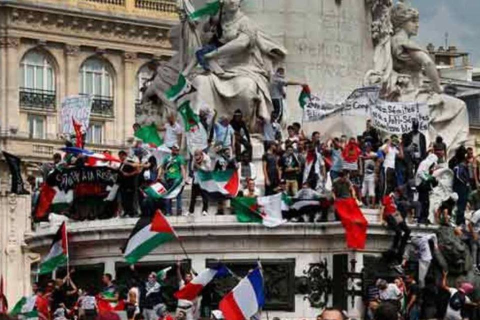 Polícia prende 70 pessoas em protesto pró-Palestina em Paris