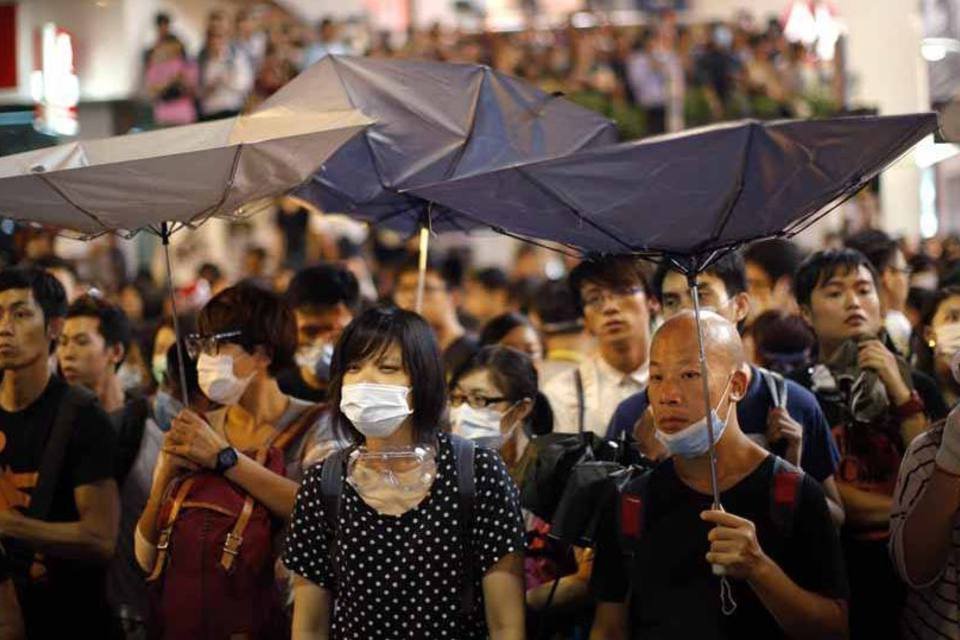 Hong Kong inicia negociações com estudantes na 3ª feira