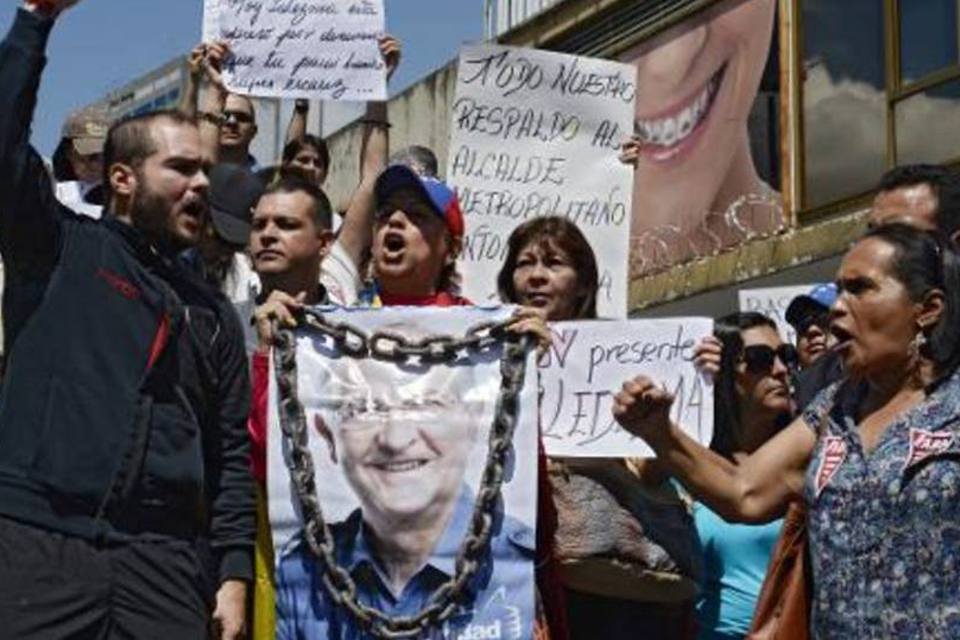 Prisão de prefeito de Caracas preocupa União Europeia