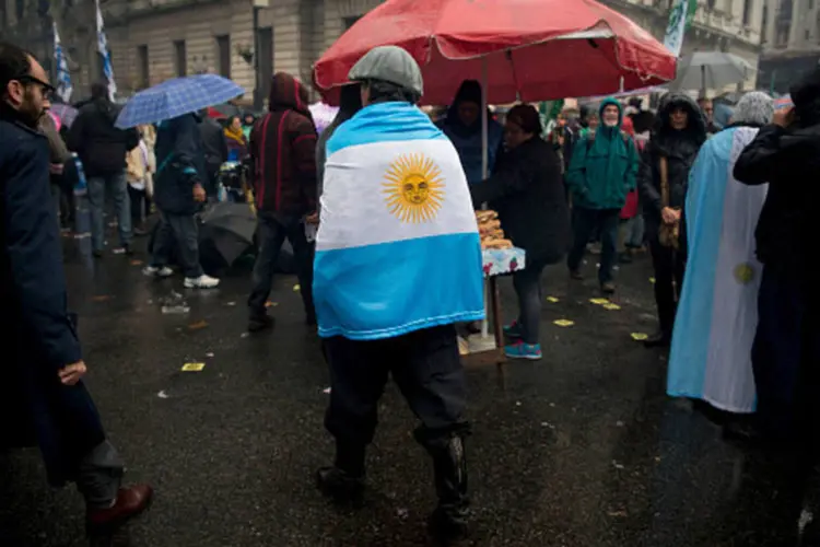 
	Argentina: em julho, o FMI previu que a Am&eacute;rica Latina fechar&aacute; em recess&atilde;o 2016
 (Getty Images)