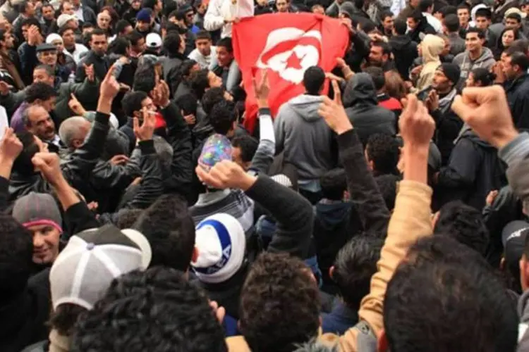 Tunísia foi palco de uma revolução política nos meses anteriores (Christopher Furlong/Getty Images)