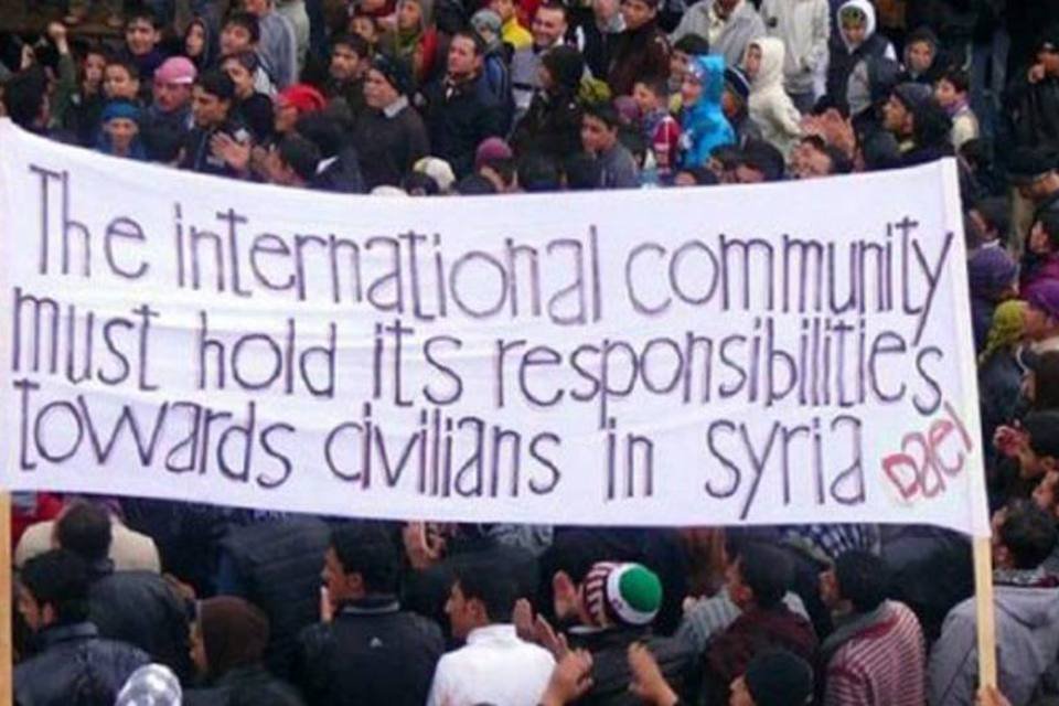Projeto da ONU exige transferência do poder na Síria