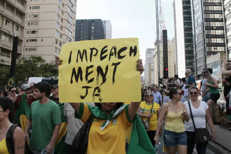 
	Contra Dilma: mesmo empolgada e defensora do impeachment, a oposi&ccedil;&atilde;o n&atilde;o est&aacute; afinada sobre o futuro do pa&iacute;s
 (Oswaldo Corneti/Fotos Públicas)