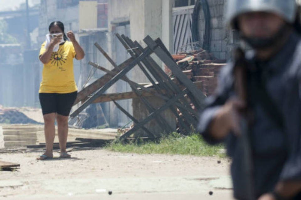 Moradores protestam na zona leste de São Paulo