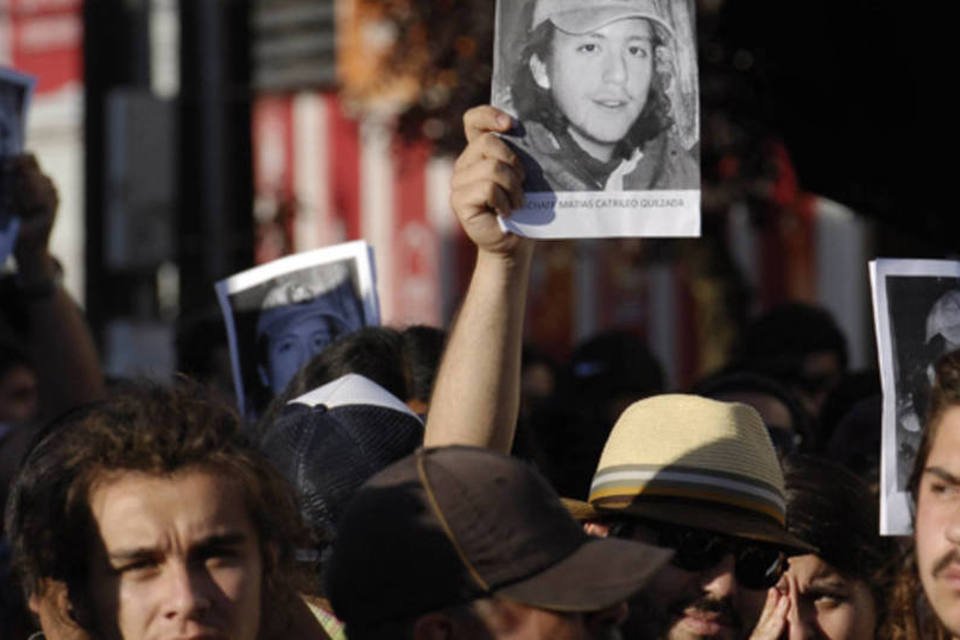 Chilenos protestam por morte de estudante indígena