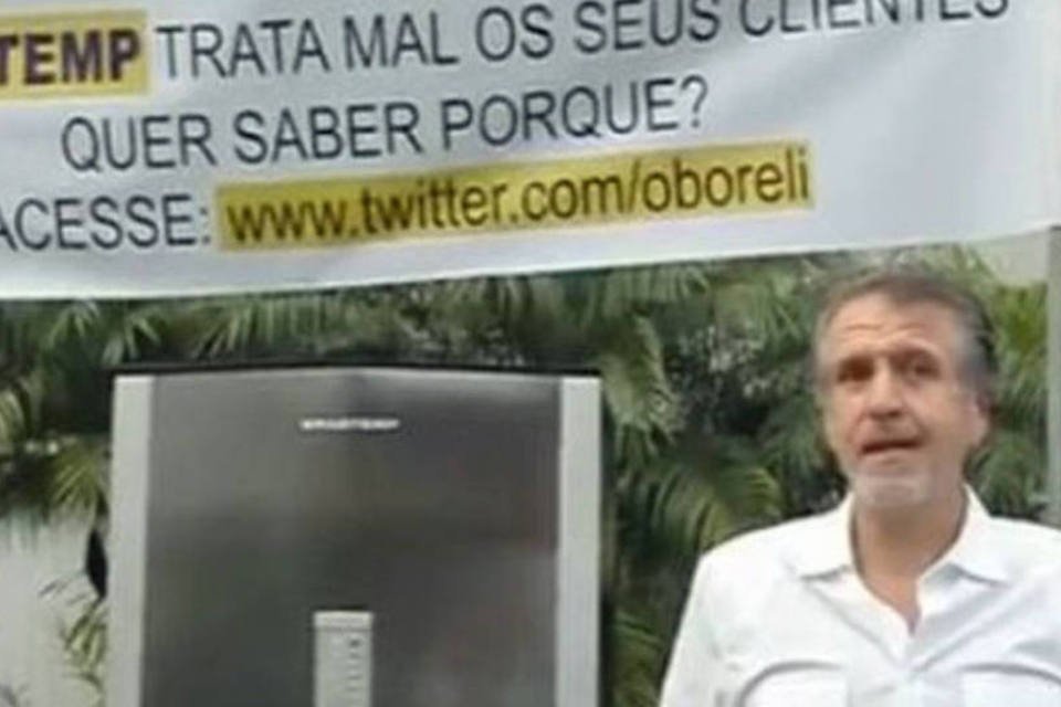 Crítica leva Brastemp ao topo do Twitter