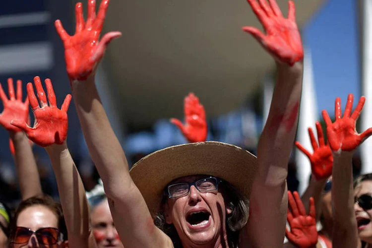 
	Cultura de estupro: ex-ministra da Secretaria de Pol&iacute;ticas para as Mulheres sustentou que os estupradores n&atilde;o s&atilde;o doentes, mas &quot;machistas, patriarcais e de mau car&aacute;ter&quot;
 (REUTERS/Ueslei Marcelino)
