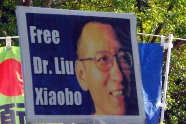 
	Protestos pela liberta&ccedil;&atilde;o de Liu Xiaobo: professor Christopher Hughes sugere&nbsp;Liu Xiaobo como aquele que melhor encarna figura contempor&acirc;nea de Mandela
 (Wikimedia Commons)