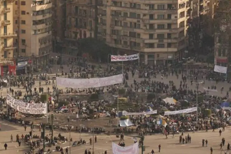Protestos no Cairo: principais grupos opositores negam diálogo com o governo (Peter Macdiarmid/Getty Images)