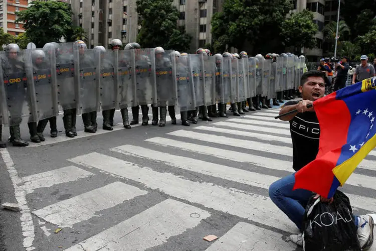 
	Venezuela: a Venezuela tem tido uma rela&ccedil;&atilde;o conturbada e frequentemente dif&iacute;cil com os Estados Unidos
 (Carlos Garcia Rawlins / Reuters)