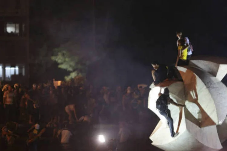 Brasília: de acordo com levantamento do Samu, 31 pessoas ficaram feridas em manifestação em Brasília (REUTERS/Ueslei Marcelino)