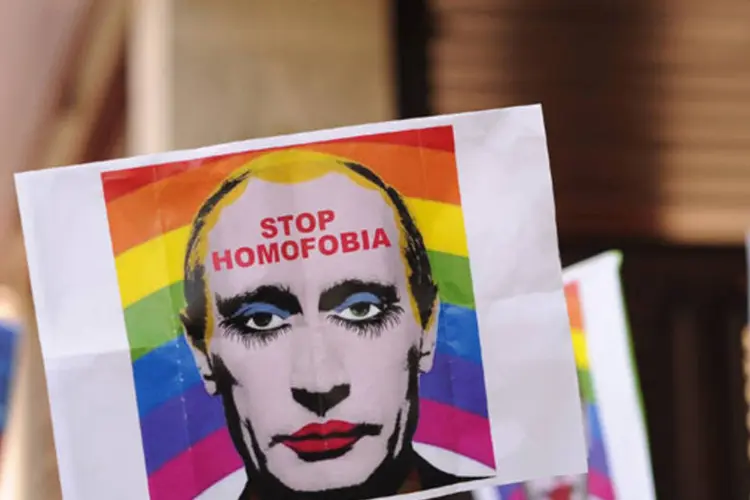 
	Protestos contra leis anti-gays na R&uacute;ssia
 (Getty Images/Scott Olson)