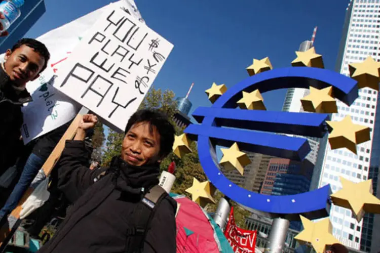 Os sindicatos europeus insistem que não está sendo feito o suficiente para enfrentar o grave problema do desemprego (Ralph Orlowski/ Getty Images)