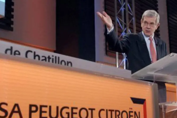 O chefe da PSA Peugeot Citroën, Philippe Varin
 (Eric Piermont/AFP)