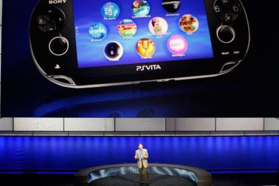 Console de games  Vita chega logo quando mercado pode estar em queda