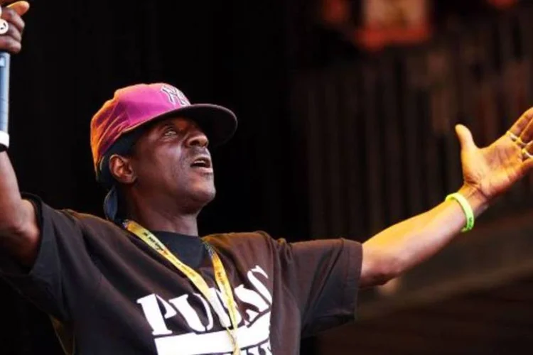Na apresentação, o rapper Chuck D fez questão de lembrar do primeiro show que eles fizeram em São Paulo, no Parque Ibirapuera, em 1991 (Mark Metcalfe/Getty Images)