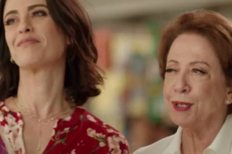 Fernanda Montenegro e sua filha Fernanda Torres em filme da Sadia (Reprodução/YouTube/receitassadia)