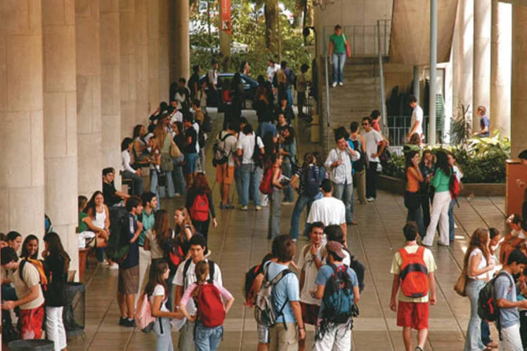 Campus da PUC, no Rio: ambiente mais internacional do que o da maioria das escolas públicas brasileiras
 (Divulgação)