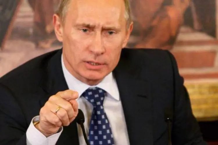 A vitória do Rússia Unida, de Vladimir Putin, sob suspeitas de fraude aumentou a tensão entre Moscou e ocidentais (Vittorio Zunino Celotto/Getty Images)