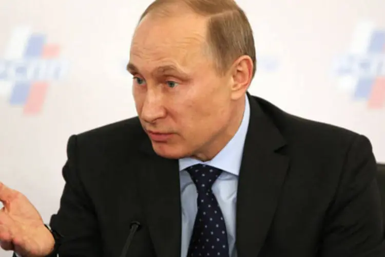 
	Presidente da R&uacute;ssia, Vladimir Putin: &quot;Os acontecimentos recentes na Crimeia foram um teste s&eacute;rio&quot;, declarou Putin na TV estatal
 (Andrey Rudakov/Bloomberg)