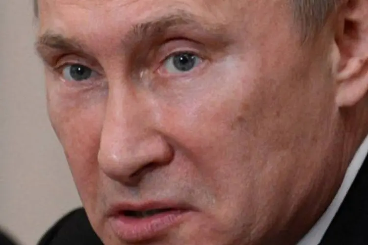 Vladimir Putin: o presidente russo é anfitrião do encontro pela primeira vez (Kirill Kudryavtsev/AFP)