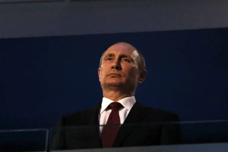 
	Vladimir Putin: ele reconheceu ontem, por decreto, &agrave; regi&atilde;o aut&ocirc;noma ucraniana da Crimeia como um Estado soberano e independente (REUTERS/Alexander Demianchuk)