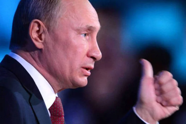 
	O presidente russo:&nbsp;&quot;por que ter medo se &eacute; inevit&aacute;vel?&quot;
 (Kirill Kudryavtsev/AFP)