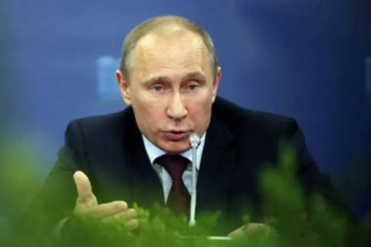 
	Putin: &quot;n&atilde;o entendo para que (a OTAN) segue existindo at&eacute; os dias de hoje&quot;, disse
 (Anatoli Maltsev/AFP)