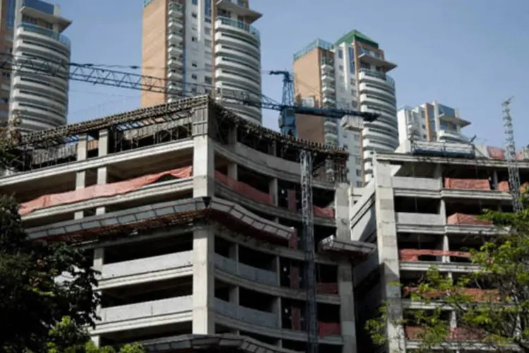 
	Edif&iacute;cios residenciais de luxo em constru&ccedil;&atilde;o no Morumbi, em S&atilde;o Paulo
 (Paulo Fridman/Bloomberg)