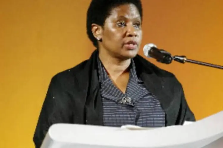 
	Phumzile Mlambo: a nova diretora-executiva da ONU&nbsp;Mulheres, de 57 anos, foi a primeira mulher vice-presidente da &Aacute;frica do Sul,&nbsp;cargo que ocupou entre 2005 e 2008
 (PIETER BAUERMEISTER)