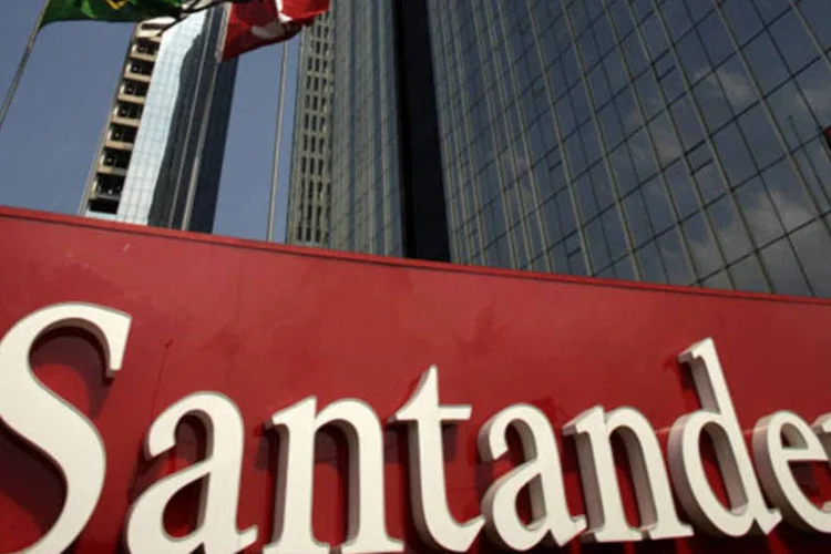Prédio do Santanter em São Paulo: banco acredita que crescimento brasileiro será puxado este ano pelo consumo (Dado Galdieri/Bloomberg)
