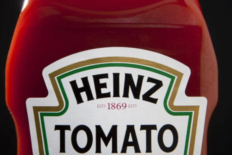 
	Ketchup da marca Heinz: na mesma compara&ccedil;&atilde;o, a receita caiu 3,8%
 (Scott Eells/Bloomberg)