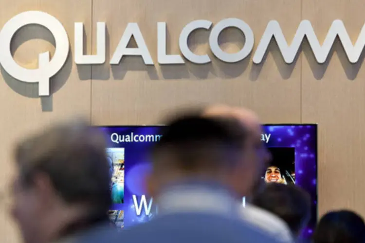
	Qualcomm: maior fabricante do mundo de chips para celulares, disse em novembro que cooperar&aacute; com a NDRC em uma investiga&ccedil;&atilde;o antitruste
 (Daniel Acker/Bloomberg)