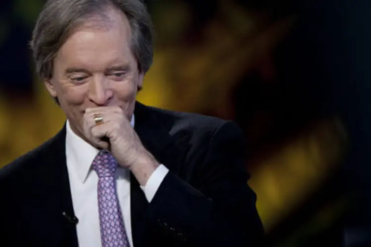 
	Bill Gross, do Pacific Investment Management (Pimco): b&ocirc;nus atrelados ao governo dos EUA subiram para 46% da carteira do fundo no fim de janeiro
 (Scott Eells/Bloomberg)